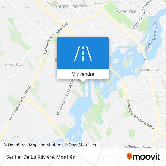 Sentier De La Riivière plan