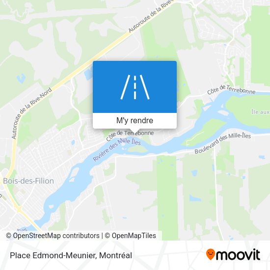 Place Edmond-Meunier plan