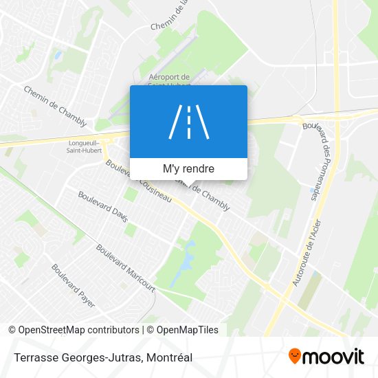 Terrasse Georges-Jutras plan
