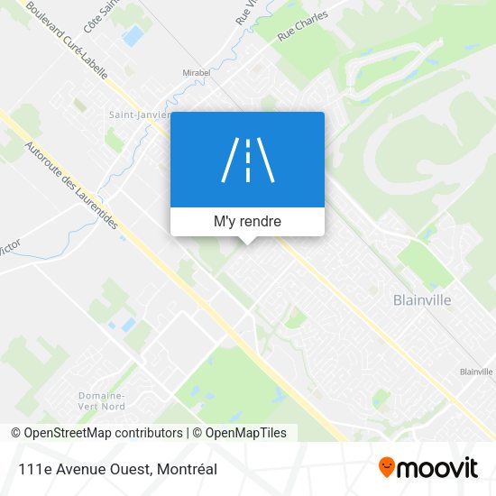 111e Avenue Ouest plan
