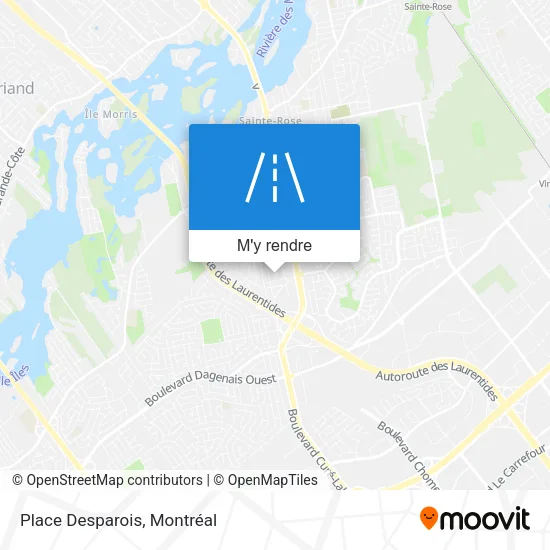 Place Desparois plan