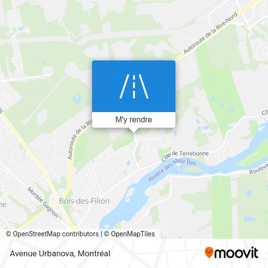 Avenue Urbanova plan