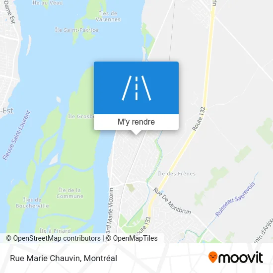 Rue Marie Chauvin plan