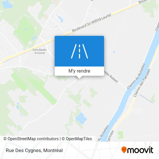 Rue Des Cygnes plan