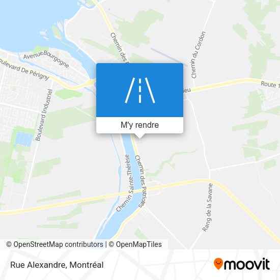 Rue Alexandre plan