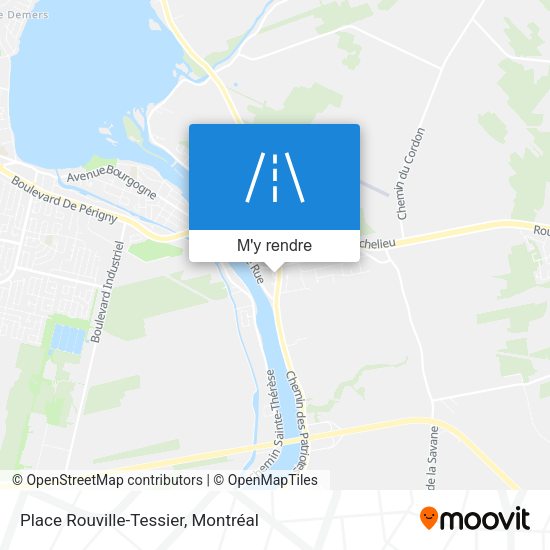 Place Rouville-Tessier plan