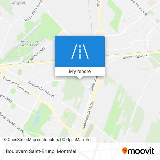 Boulevard Saint-Bruno plan