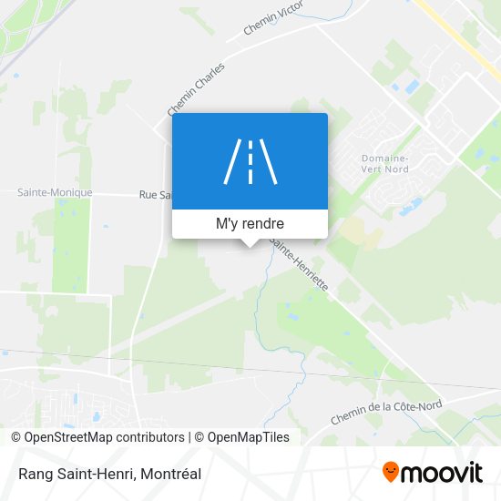 Rang Saint-Henri plan