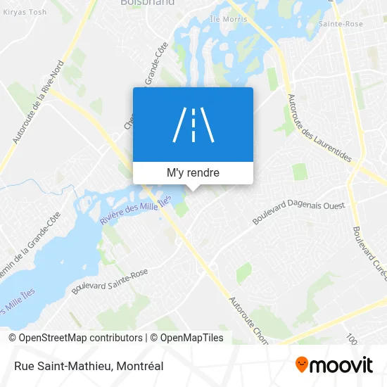 Rue Saint-Mathieu plan