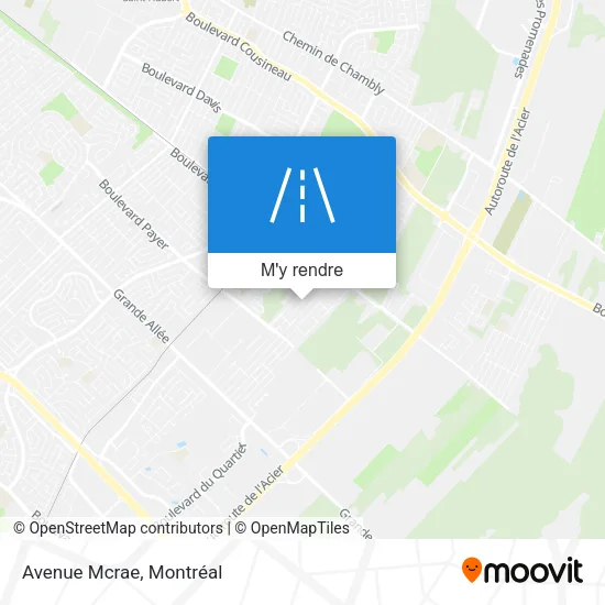 Avenue Mcrae plan