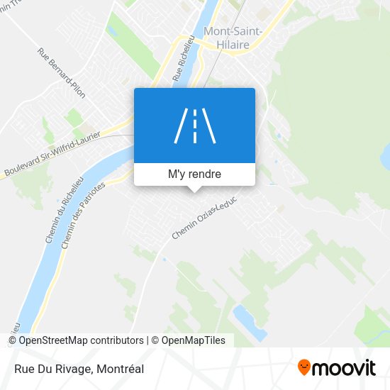 Rue Du Rivage plan