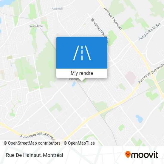 Rue De Hainaut plan