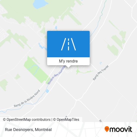 Rue Desnoyers plan