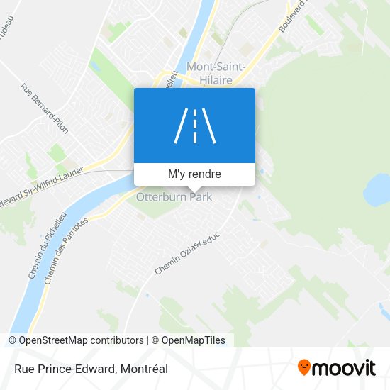 Rue Prince-Edward plan