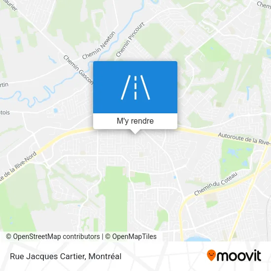 Rue Jacques Cartier plan
