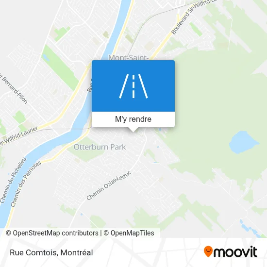Rue Comtois plan