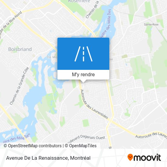 Avenue De La Renaissance plan