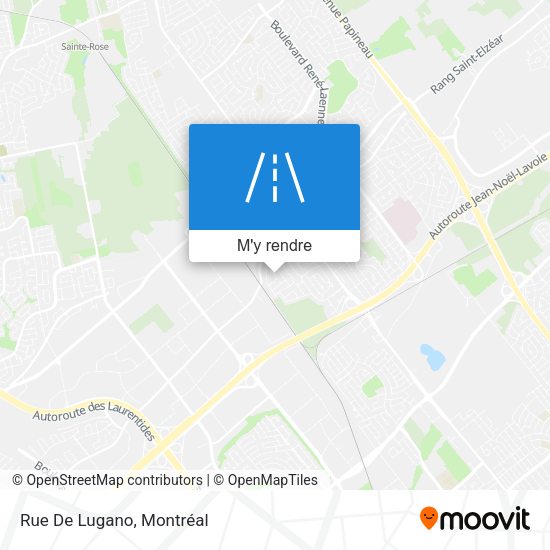 Rue De Lugano plan