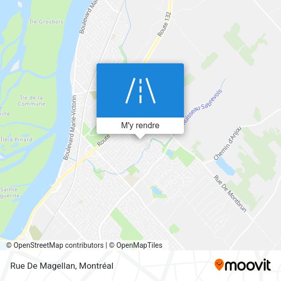 Rue De Magellan plan