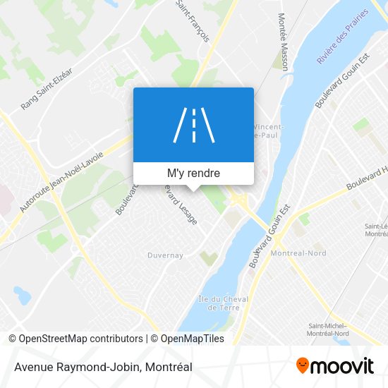 Avenue Raymond-Jobin plan