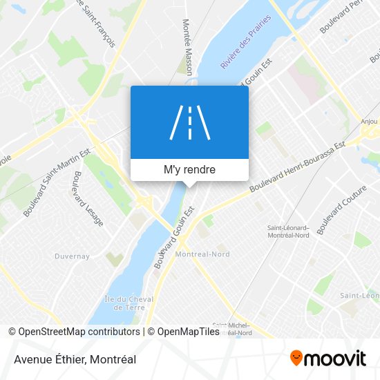 Avenue Éthier plan