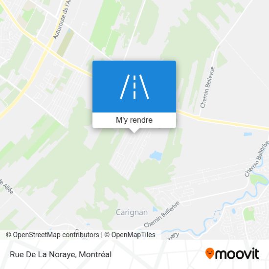 Rue De La Noraye plan