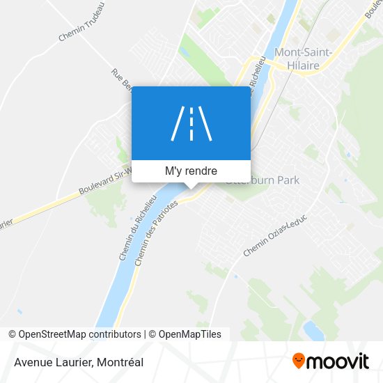 Avenue Laurier plan