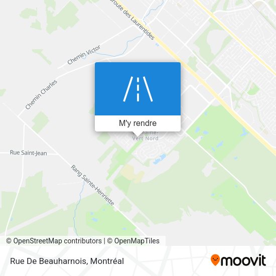 Rue De Beauharnois plan