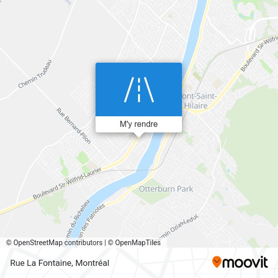 Rue La Fontaine plan