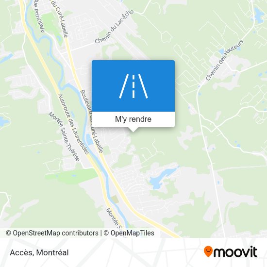 Accès plan