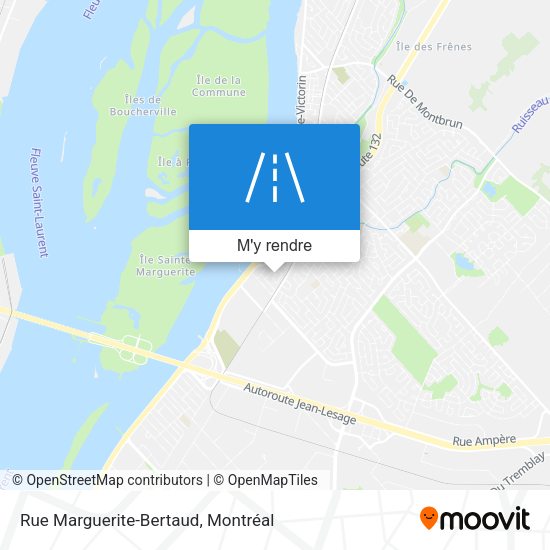Rue Marguerite-Bertaud plan