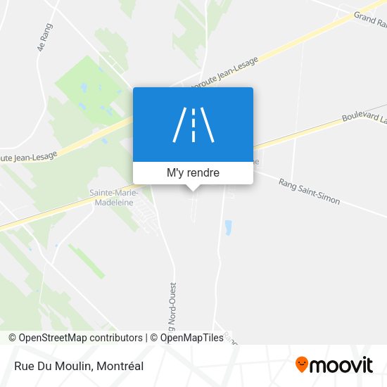 Rue Du Moulin plan