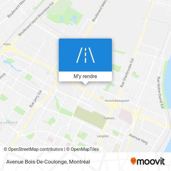 Avenue Bois-De-Coulonge plan