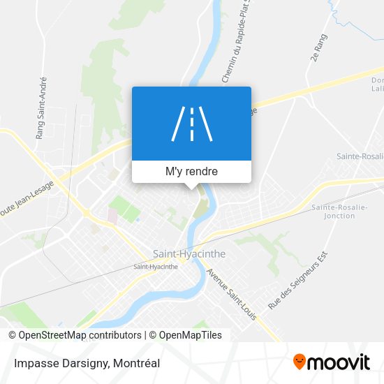 Impasse Darsigny plan