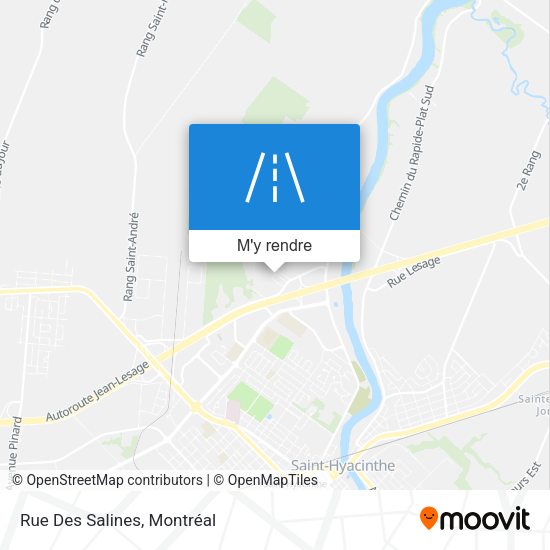 Rue Des Salines plan