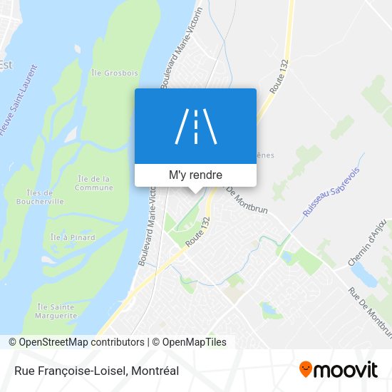 Rue Françoise-Loisel plan
