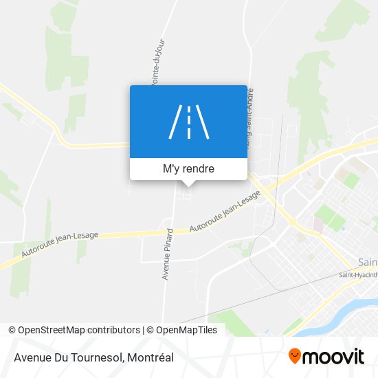 Avenue Du Tournesol plan