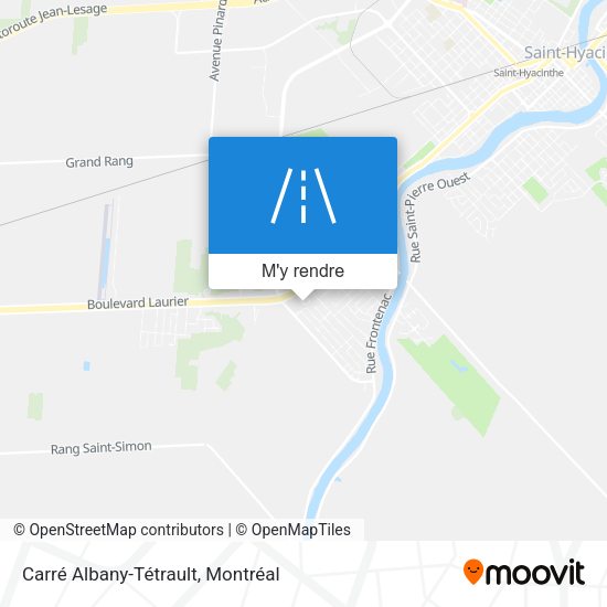 Carré Albany-Tétrault plan