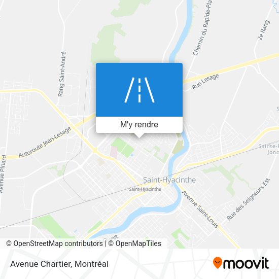 Avenue Chartier plan