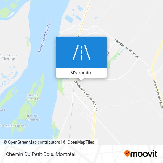 Chemin Du Petit-Bois plan