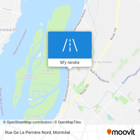 Rue De La Perrière Nord plan