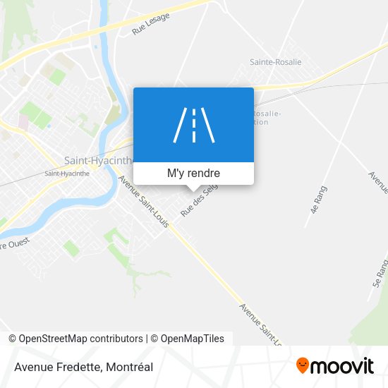 Avenue Fredette plan