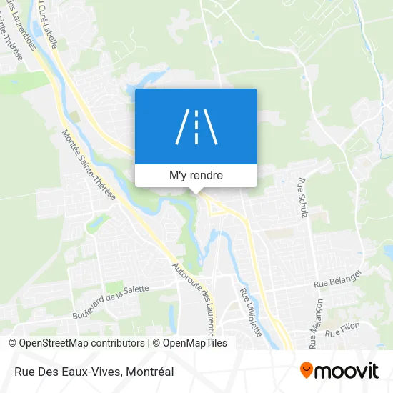 Rue Des Eaux-Vives plan