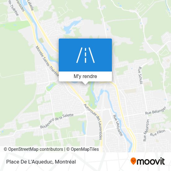 Place De L'Aqueduc plan