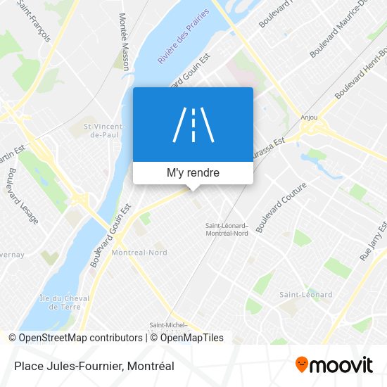 Place Jules-Fournier plan