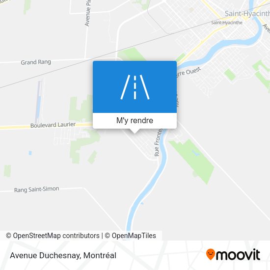 Avenue Duchesnay plan