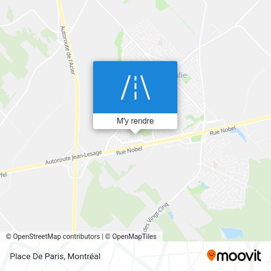 Place De Paris plan