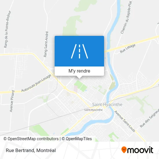 Rue Bertrand plan