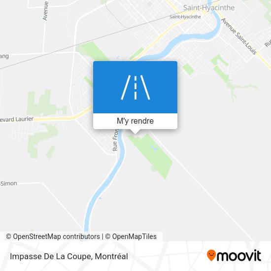 Impasse De La Coupe plan