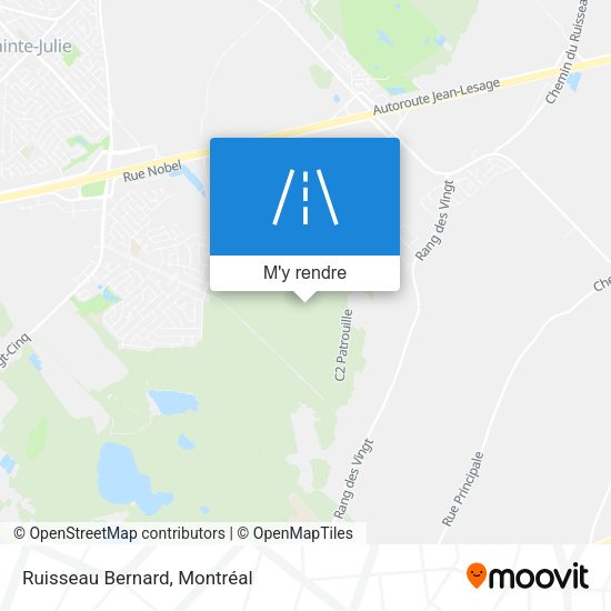 Ruisseau Bernard plan
